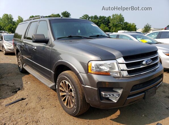 1FMJK1HT9GEF06874 2016 FORD EXPEDITION Charcoal Delantero derecho