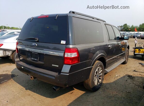 1FMJK1HT9GEF06874 2016 FORD EXPEDITION Charcoal Trasero derecho