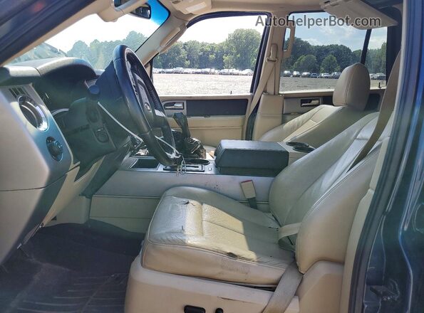 1FMJK1HTXHEA58405 2017 FORD EXPEDITION Blue Vista interior delantera