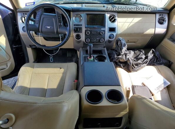 1FMJK1HTXHEA58405 2017 FORD EXPEDITION Blue Vista del salpicadero