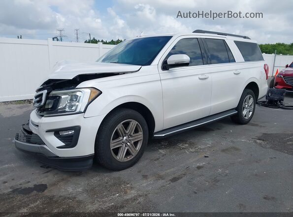 1FMJK1HTXKEA06960 2019 FORD EXPEDITION MAX White Front left