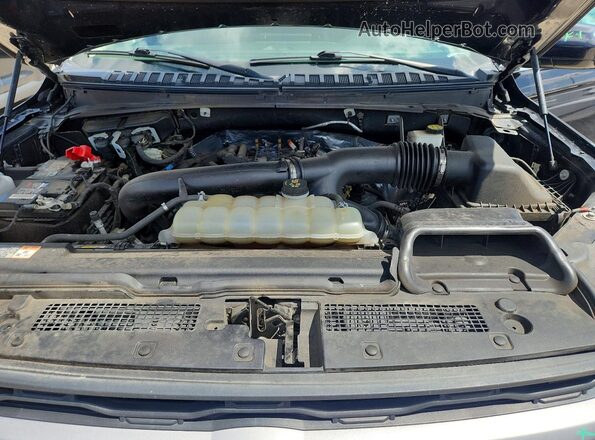 1FMJK1J88PEA04007 2023 FORD EXPEDITION Black ძრავის განყოფილების ხედი