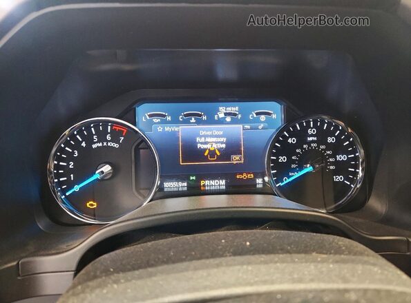 1FMJK1JT0LEA83672 2020 FORD EXPEDITION Белый Вид щитка приборов