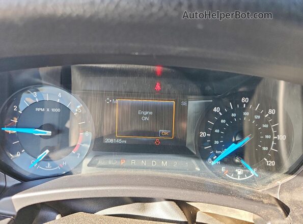 1FMJK1JT1GEF31455 2016 FORD EXPEDITION White Instrument cluster view