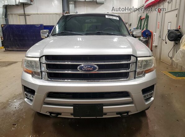 1FMJK1JT2GEF32209 2016 FORD EXPEDITION Silver Front view
