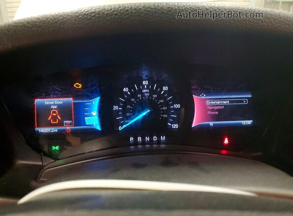 1FMJK1JT2GEF32209 2016 FORD EXPEDITION Silver Instrument cluster view