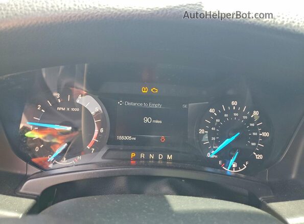 1FMJK1JT3GEF27911 2016 FORD EXPEDITION Black Widok zestawu wskaźników