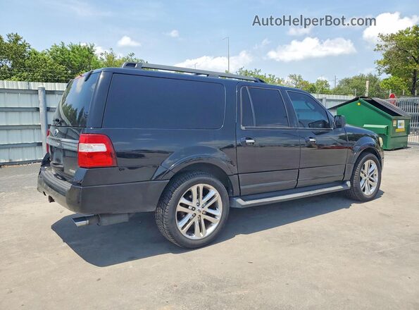 1FMJK1JT3GEF27911 2016 FORD EXPEDITION Black Tył prawy