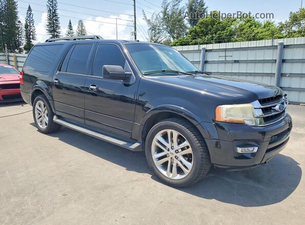 1FMJK1JT3GEF27911 2016 FORD EXPEDITION Black Przód prawy