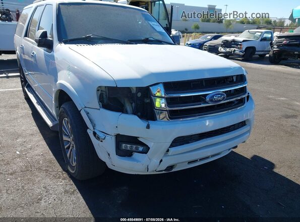 1FMJK1JT3HEA56182 2017 FORD EXPEDITION EL Белый Вид спереди