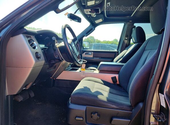 1FMJK1JT4GEF53398 2016 FORD EXPEDITION Gray Front interior view