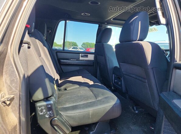 1FMJK1JT4GEF53398 2016 FORD EXPEDITION Gray Rear interior view