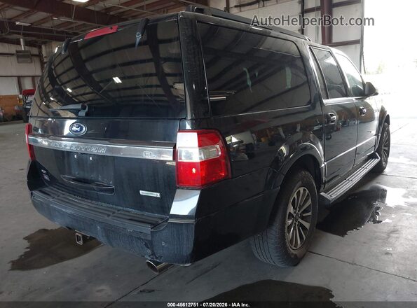 1FMJK1JT5GEF38229 2016 FORD EXPEDITION EL Черный Задняя правая четверть