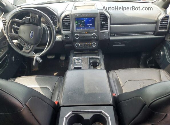 1FMJK1KT0MEA36206 2021 FORD EXPEDITION Blue Widok deski rozdzielczej