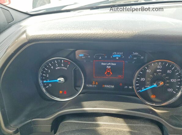 1FMJK1KT0MEA36206 2021 FORD EXPEDITION Blue Widok zestawu wskaźników