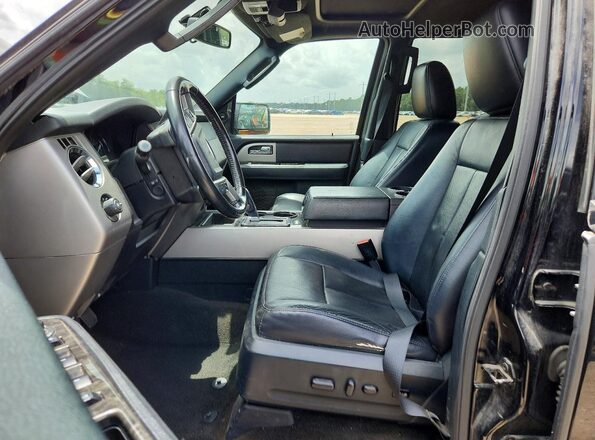 1FMJK1KT3GEF12419 2016 FORD EXPEDITION Black Widok wnętrza z przodu