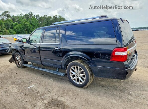 1FMJK1KT3GEF12419 2016 FORD EXPEDITION Black Tył lewy