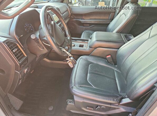 1FMJK1KT3KEA00331 2019 FORD EXPEDITION Silver Front interior view