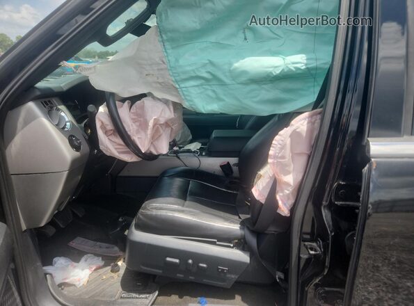 1FMJK1KT5GEF17296 2016 FORD EXPEDITION Black Front interior view