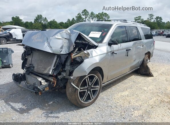 1FMJK1KT5MEA52059 2021 FORD EXPEDITION Silver Front left