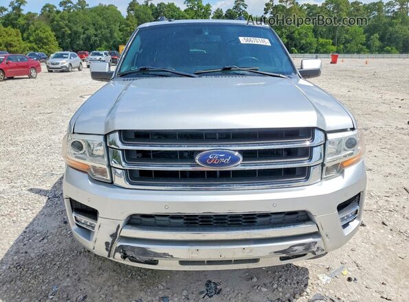 1FMJK1KT6GEF32101 2016 FORD EXPEDITION Silver Widok z przodu
