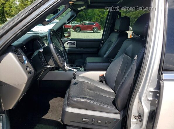 1FMJK1KT6GEF32101 2016 FORD EXPEDITION Silver Widok wnętrza z przodu
