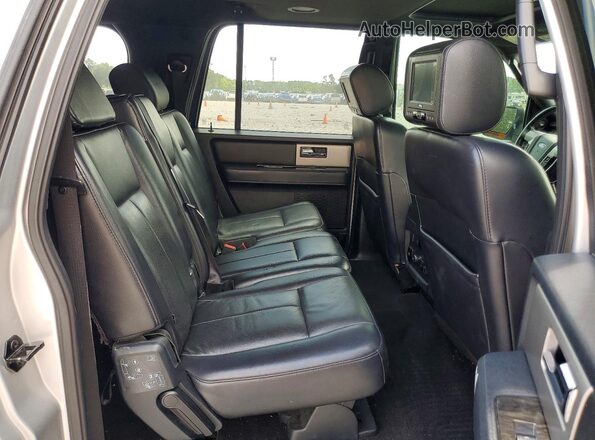 1FMJK1KT6GEF32101 2016 FORD EXPEDITION Silver Widok wnętrza z tyłu