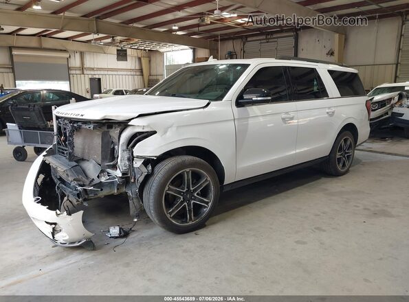 1FMJK1KT7LEA89919 2020 FORD EXPEDITION White Vista tres cuartos delantera izquierda