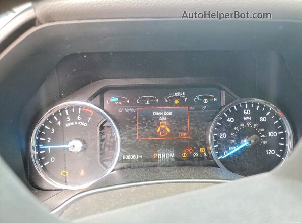 1FMJK1KT7MEA37644 2021 FORD EXPEDITION White Вид щитка приладів