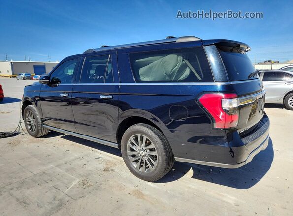 1FMJK1KT9MEA79880 2021 FORD EXPEDITION Blue Rear left