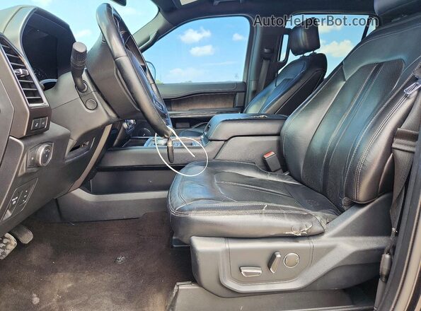 1FMJK1KTXLEA39631 2020 FORD EXPEDITION Black Vista interior delantera