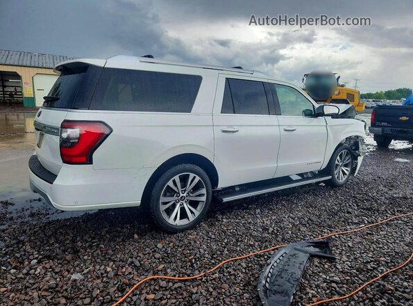 1FMJK1MT0MEA61510 2021 FORD EXPEDITION White Trasero derecho