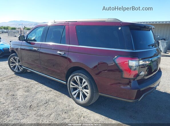 1FMJK1PT3LEA87299 2020 FORD EXPEDITION Бордовый Задняя левая четверть
