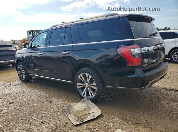 1FMJK1PT6MEA88321 2021 FORD EXPEDITION Black უკანა მარცხენა