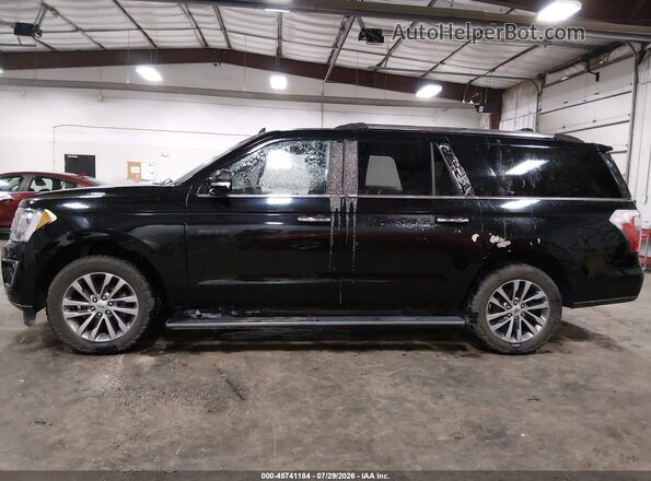 1FMJK2AT0JEA19585 2018 FORD EXPEDITION MAX Black Դիմացի տեսք