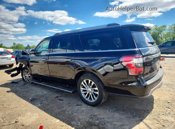 1FMJK2AT0JEA55499 2018 FORD EXPEDITION Black Tył lewy