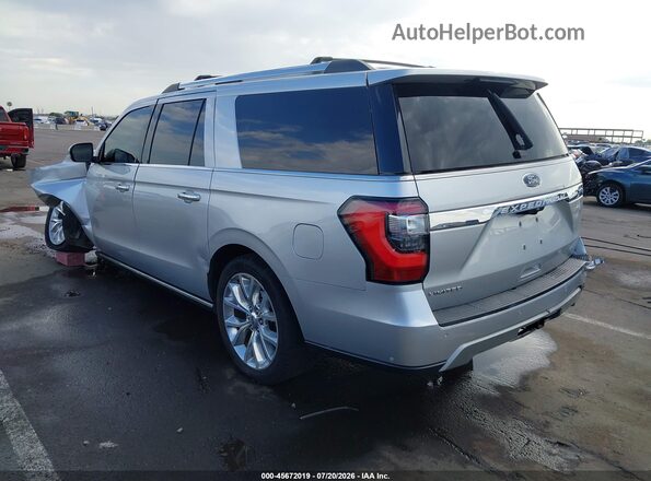 1FMJK2AT0KEA60168 2019 FORD EXPEDITION MAX Silver Հետևի ձախ