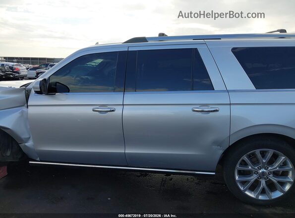 1FMJK2AT0KEA60168 2019 FORD EXPEDITION MAX Silver Սալոնի 360 աստիճան տեսք