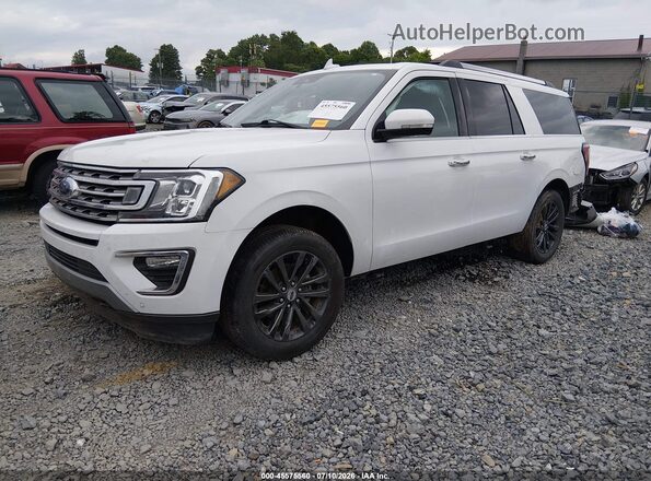 1FMJK2AT0MEA08476 2021 FORD EXPEDITION White წინა მარცხენა ხედი სამი მეოთხედიდან