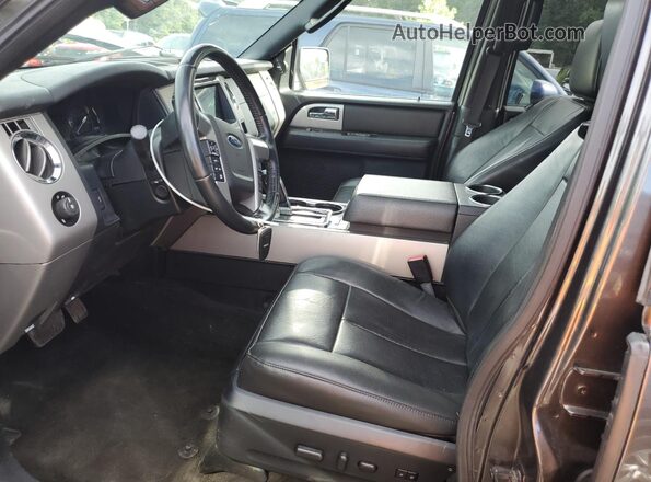 1FMJK2AT1GEF17433 2016 FORD EXPEDITION Серый Вид салона спереди