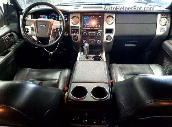 1FMJK2AT1HEA67218 2017 FORD EXPEDITION Black Dashboard view