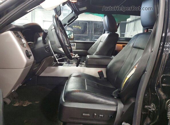 1FMJK2AT1HEA67218 2017 FORD EXPEDITION Black Front interior view