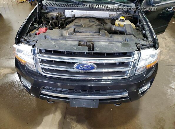 1FMJK2AT1HEA67218 2017 FORD EXPEDITION Black Engine compartment view