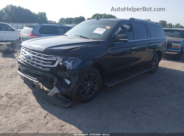 1FMJK2AT1MEA38098 2021 FORD EXPEDITION Black Передня ліва чверть