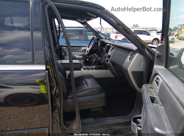 1FMJK2AT2HEA07125 2017 FORD EXPEDITION EL Black Widok wnętrza z przodu
