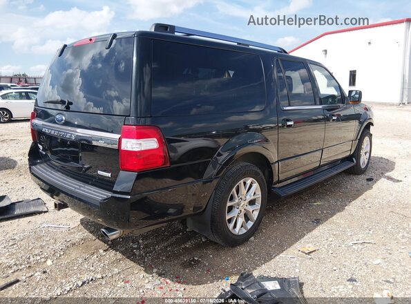 1FMJK2AT2HEA07125 2017 FORD EXPEDITION EL Black Tył prawy