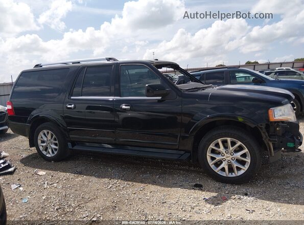 1FMJK2AT2HEA07125 2017 FORD EXPEDITION EL Black Widok wnętrza 360 stopni