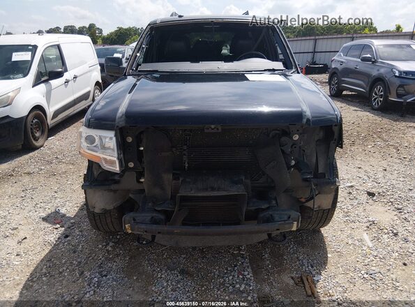 1FMJK2AT2HEA07125 2017 FORD EXPEDITION EL Black Widok wnętrza z tyłu
