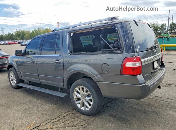 1FMJK2AT2HEA37709 2017 FORD EXPEDITION Gray Задня ліва чверть