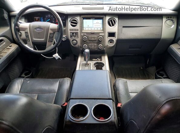 1FMJK2AT2HEA37709 2017 FORD EXPEDITION Gray Вид панелі приладів